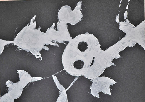 09 .  Guache Papier 28x 21 cm 2004